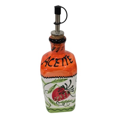 Aceitera cuadrada 500ML 7x24 (ancho x alto) - Fresas