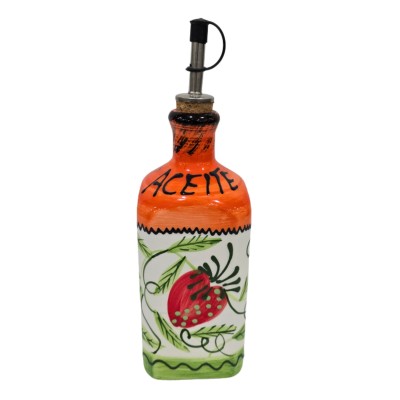 Aceitera cuadrada 500ML 7x24 (ancho x alto) - Fresas