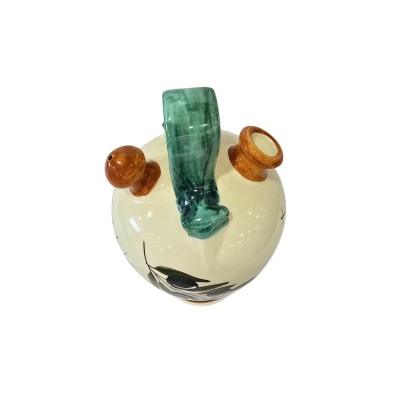Botijo 32cm alto - Olivas verde y marrón