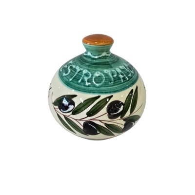 Estropajero 11x14 (ancho x alto) - Verde y marrón