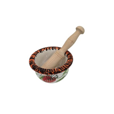 Mortero con maja 15x9 (ancho x alto) - Fresas