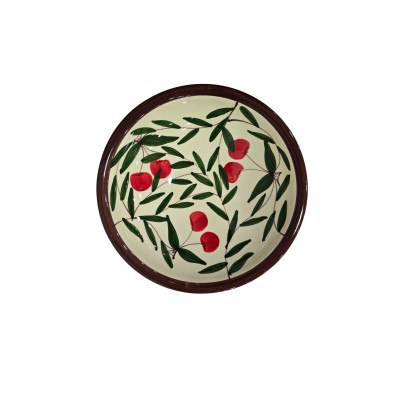 Plato ondo 23x6cm (ancho x alto)