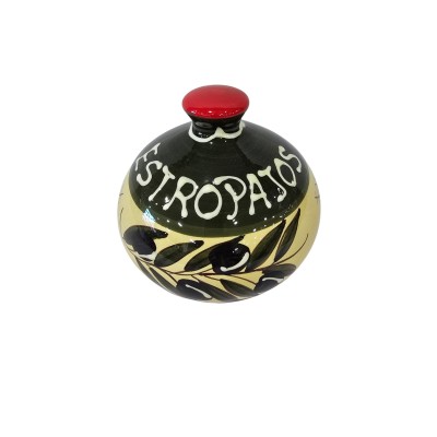 Estropajero 11x14 (ancho x alto) - Verde y rojo