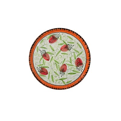 Plato pizza o frutero 33cm (ancho) - Fresas