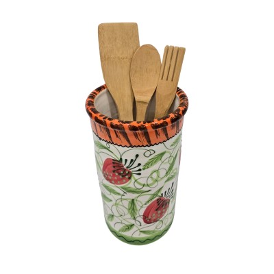 Tarro porta utensilios de cocina 12x22 (ancho x alto)