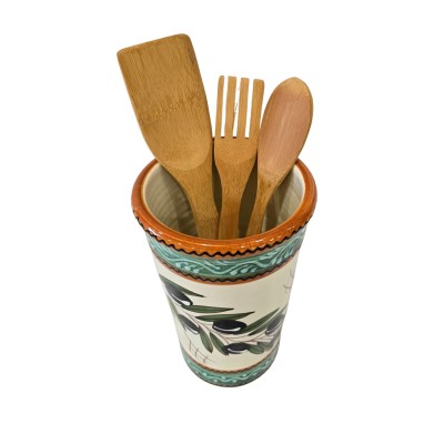 Tarro porta utensilios de cocina 12x22 (ancho x alto)