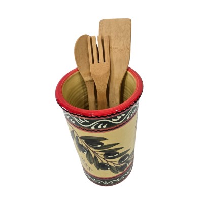 Tarro porta utensilios de cocina 12x22 (ancho x alto)