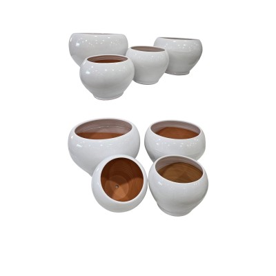 Maceta modelo Valentina 28x27cm (ancho x alto)