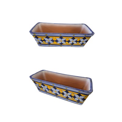 Jardinera especial rellena flores 80x30x30cm