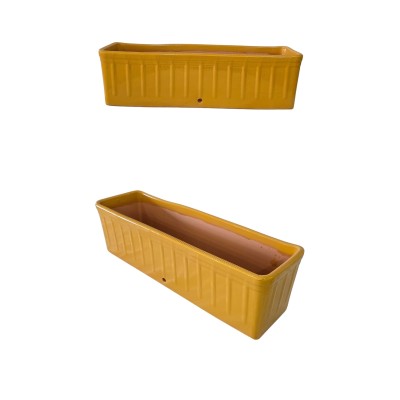 Jardinera colores lisos 60x20x16cm