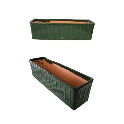 Jardinera colores lisos 40x20x16cm