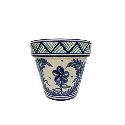 Maceta mano borde ancho Granaina 27.5x25cm (boca x alto)